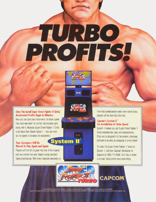 Super Street Fighter II Turbo (super street fighter 2 X 940223 USA) Arcade Game Cover
